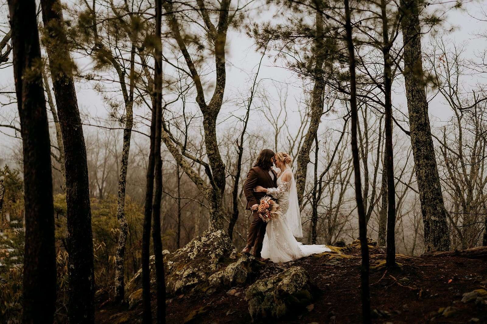 Fun and Moody Magnolia Wedding